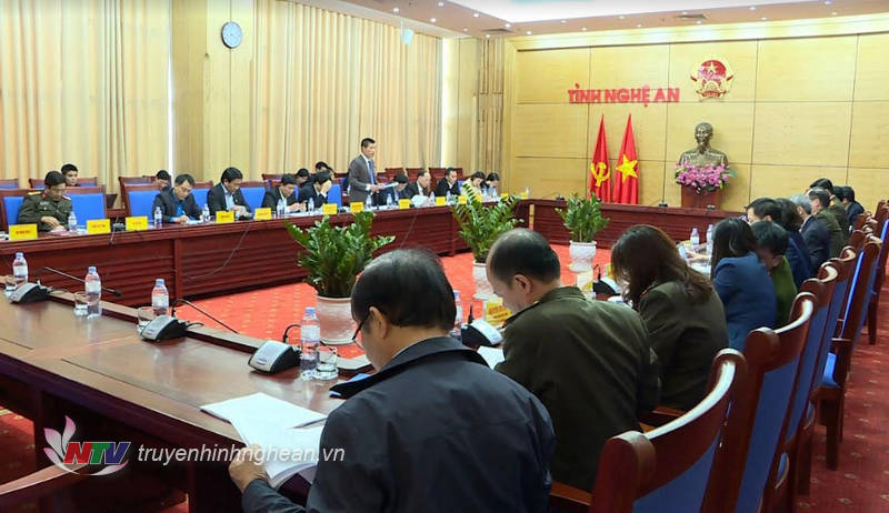 Toàn cảnh buổi làm việc.