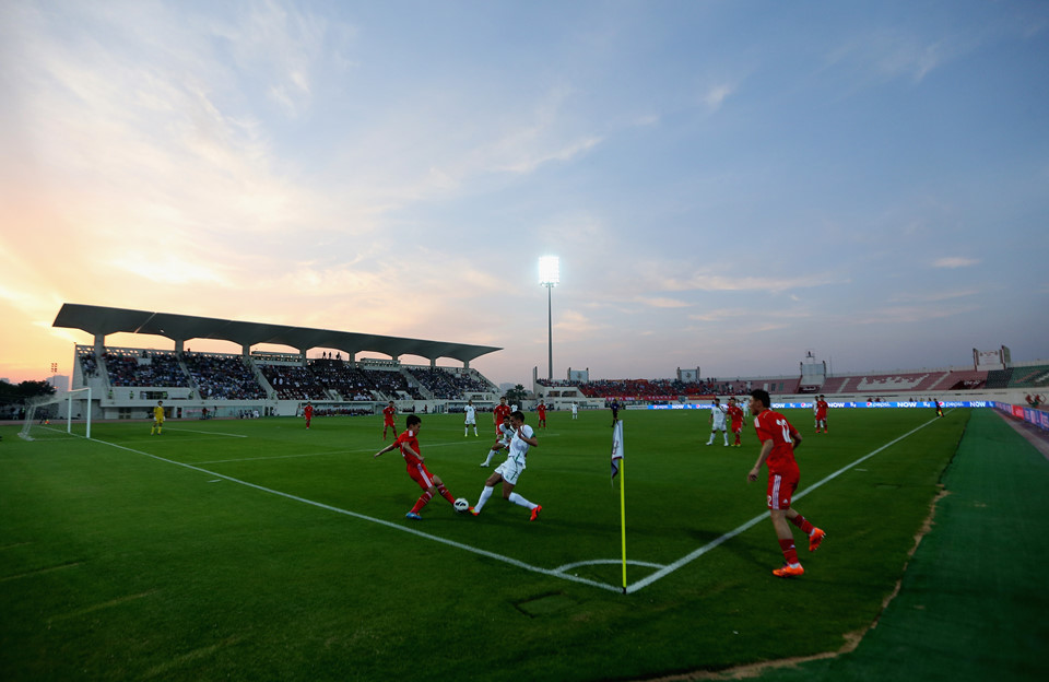 Al-Sharjah (thành phố Shariah, sức chứa 11.000 chỗ ngồi): Al-Sharjah là sân bóng có sức chứa nhỏ nhất tại Asian Cup 2019, sẽ tổ chức 5 trận vòng bảng và 1 trận vòng knock-out.