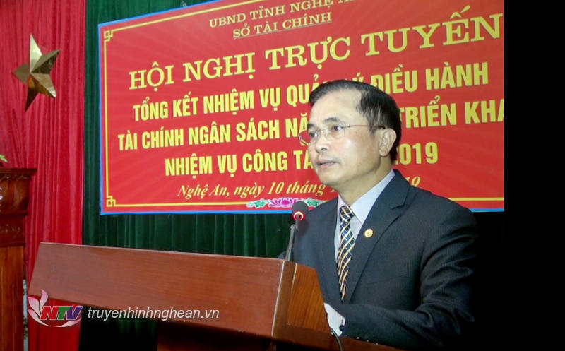 Phó PG88 go Bắn cá UBND tỉnh Lê Ngọc Hoa phát biểu tại hội nghị.