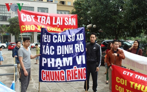 Tranh chấp chung cư phát sinh các mâu thuẫn mới.