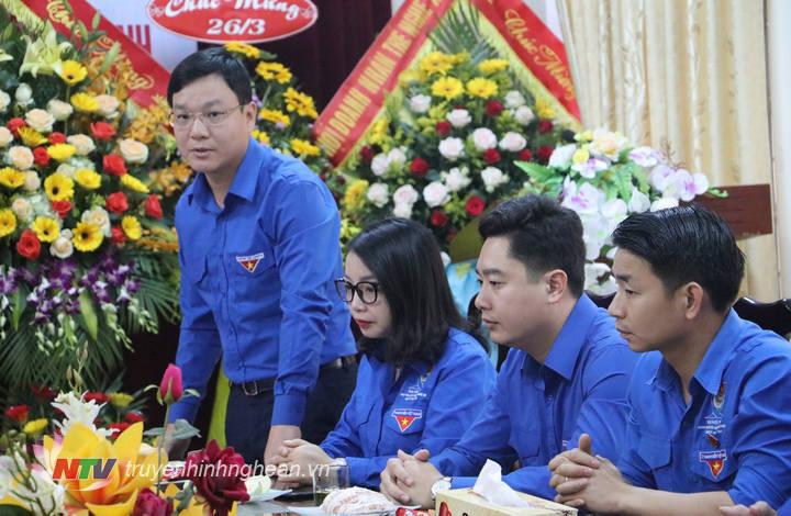 Bí thư Tỉnh đoàn Phạm Tuấn Vinh trân trọng cảm ơn sự quan tâm, tạo điều kiện của các đồng chí lãnh đạo tỉnh để công tác Đoàn và phong trào thanh, thiếu nhi tỉnh nhà có những bước phát triển mới. 