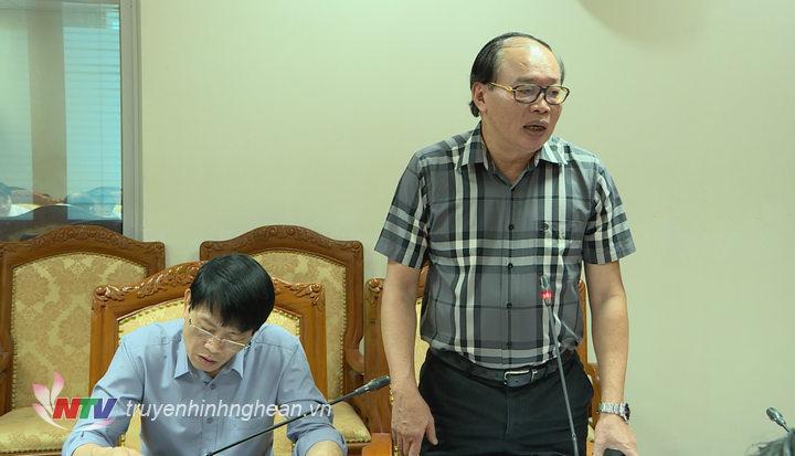 Ông Nguyễn Hồng Hải - Phó Chi cục trưởng Cục Thuế PG88 go Bắn cá phát biểu góp ý tại hội nghị.