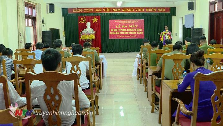 Toàn cảnh lễ ra mắt.