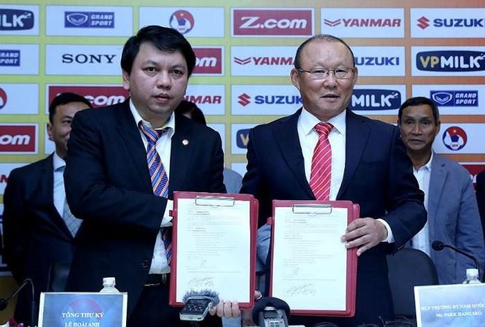 Mong muốn của cả VFF và HLV Park Hang Seo là tiếp tục gắn bó với nhau.
