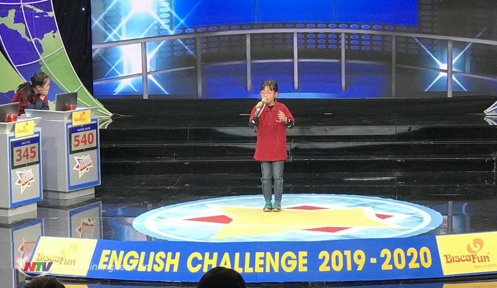 Nguyễn Anh Thư – Học sinh trường Thực hành ĐH Vinh về nhì với số điểm của vòng thi tuần 1 chính thức có tên trong vòng thi Quý II.