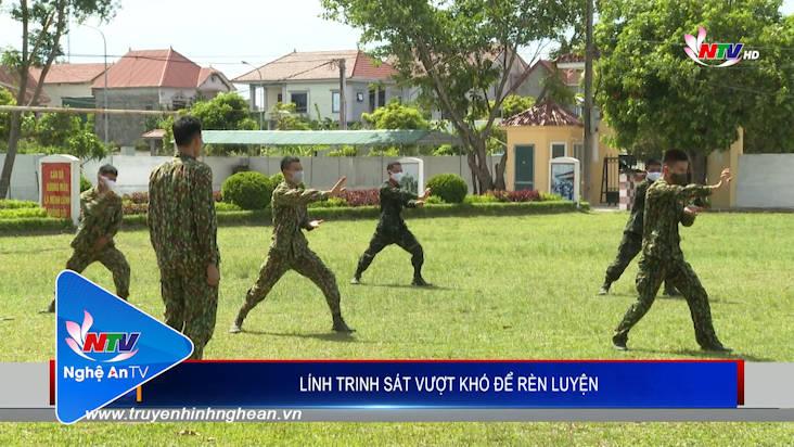 Lính trinh sát vượt khó để rèn luyện