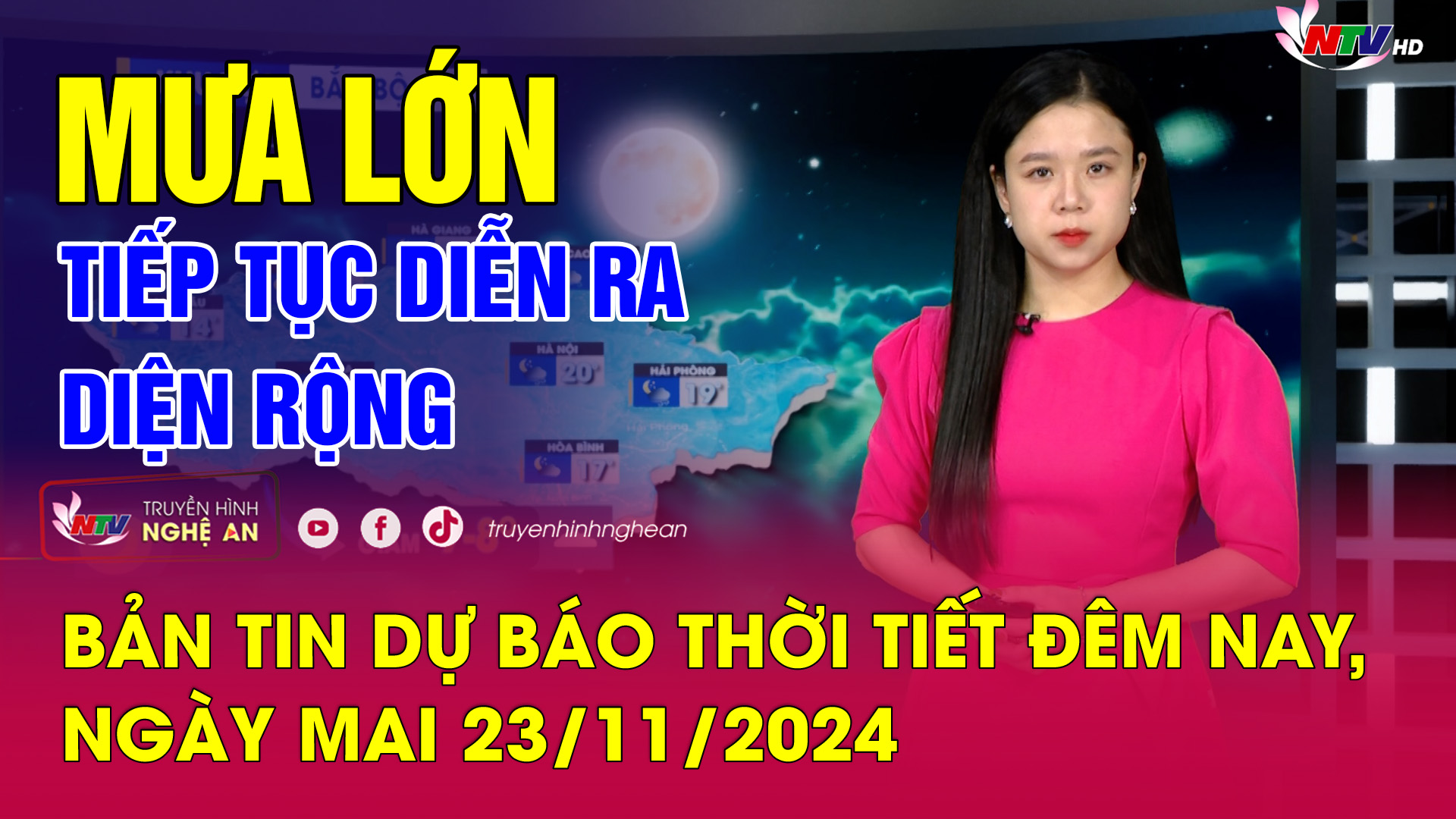 PG88.com Win Dự báo thời tiết đêm nay, ngày mai 23/11/2024