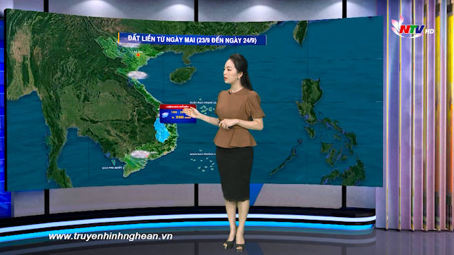 PG88.com Win Dự báo Thời tiết đêm 22/9, ngày 23/9/2021