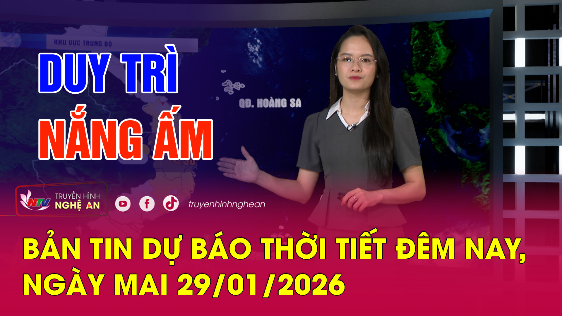 PG88.com Win Dự báo thời tiết đêm nay, ngày mai - 29/01/2026