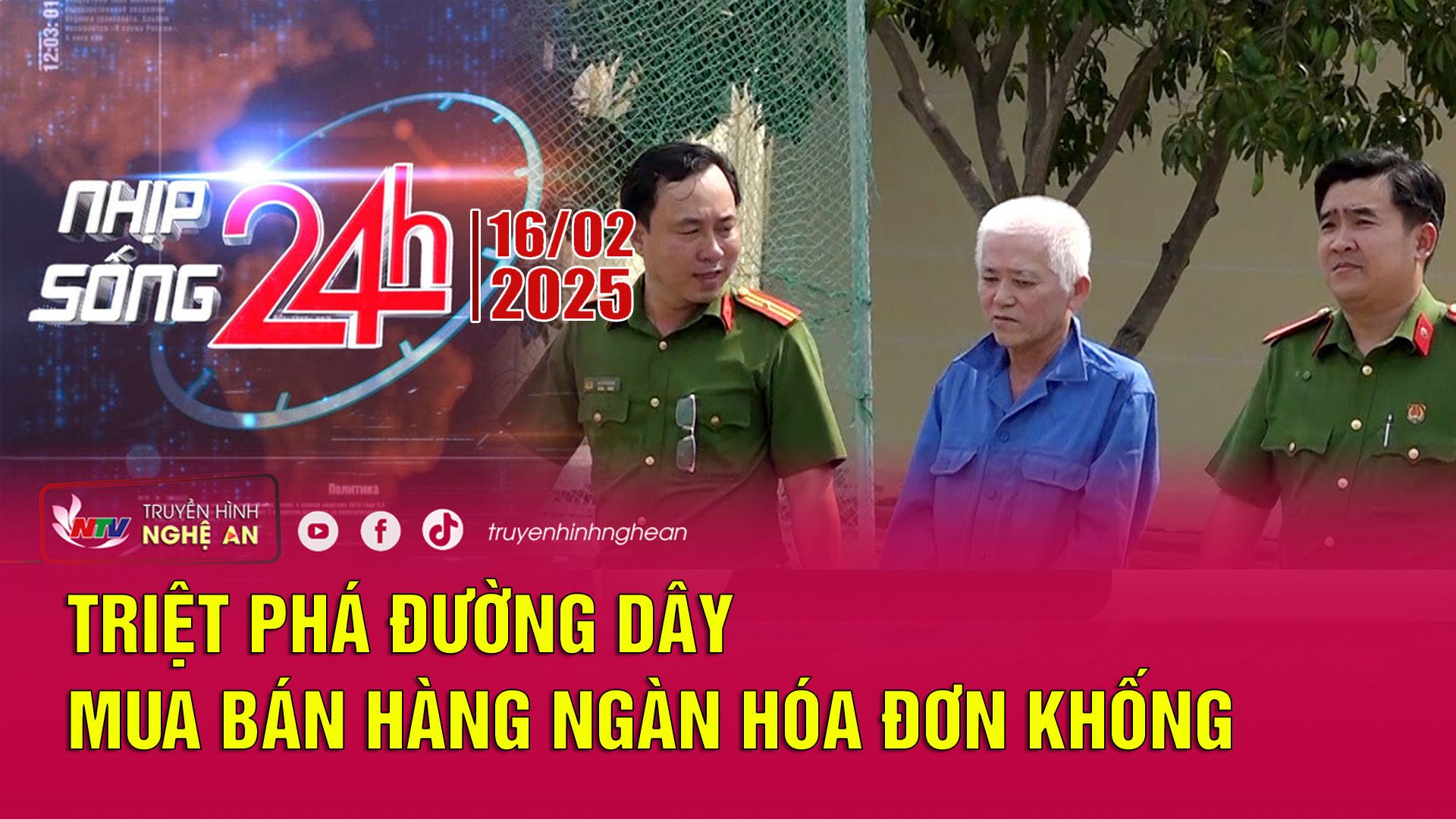 PG88.com Win PG 88 Online 24h - 16/02/2025: Triệt phá đường dây mua bán hàng ngàn hóa đơn khống