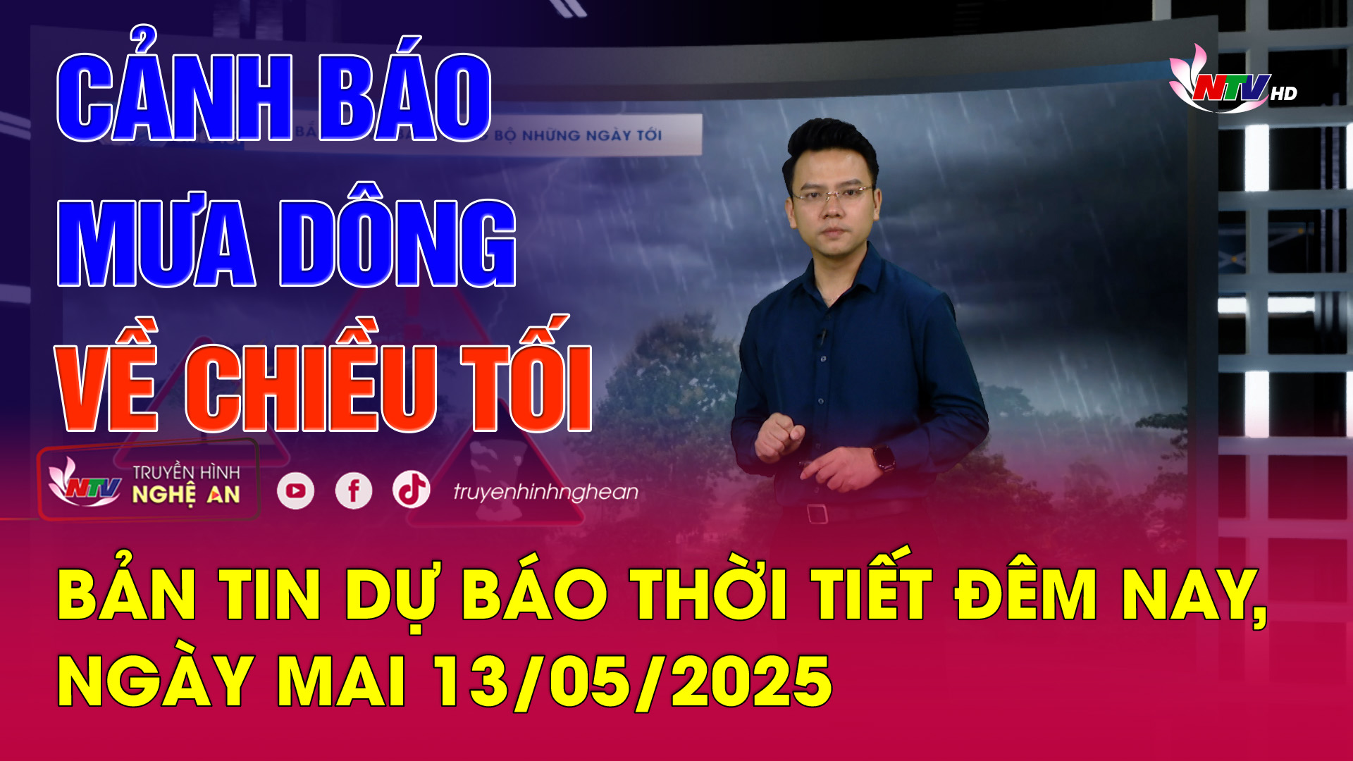 PG88.com Win Dự báo thời tiết đêm nay, ngày mai 13/05/2025