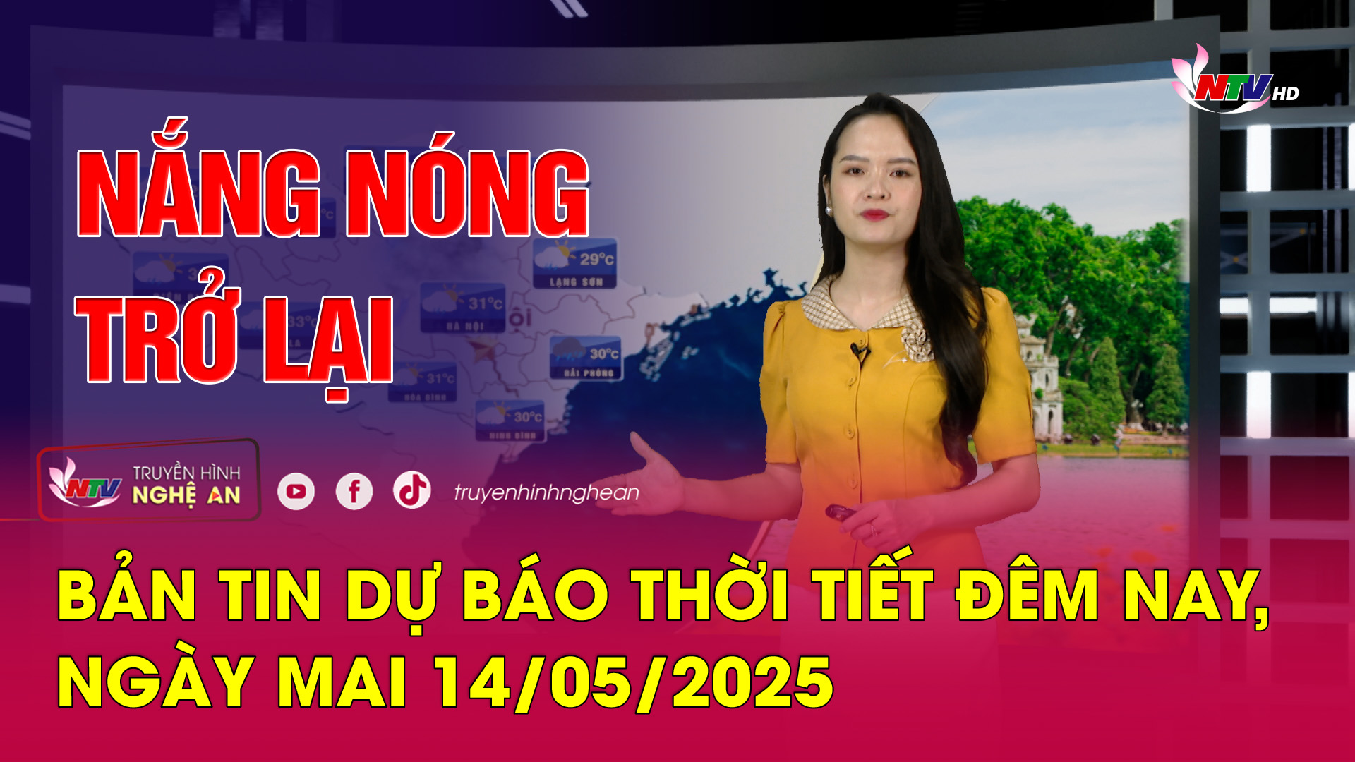 PG88.com Win Dự báo thời tiết đêm nay, ngày mai 14/05/2025