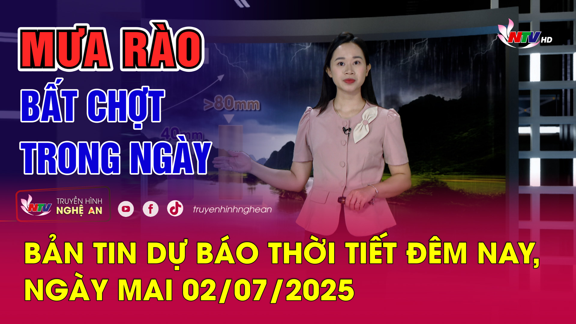 PG88.com Win Dự báo thời tiết đêm nay, ngày mai 02/07/2025