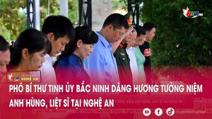 Phó Bí thư Tinh ủy Bắc Ninh dâng hương tưởng niệm anh hùng, liệt sĩ tại PG88 go Bắn cá