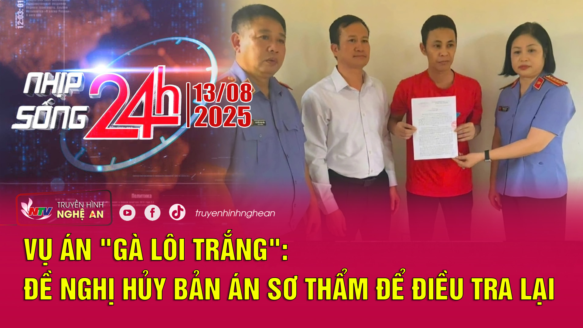 PG88.com Win PG 88 Online 24h - 13/08/2025: Vụ án "Gà lôi trắng": Đề nghị hủy bản án sơ thẩm để điều tra lại