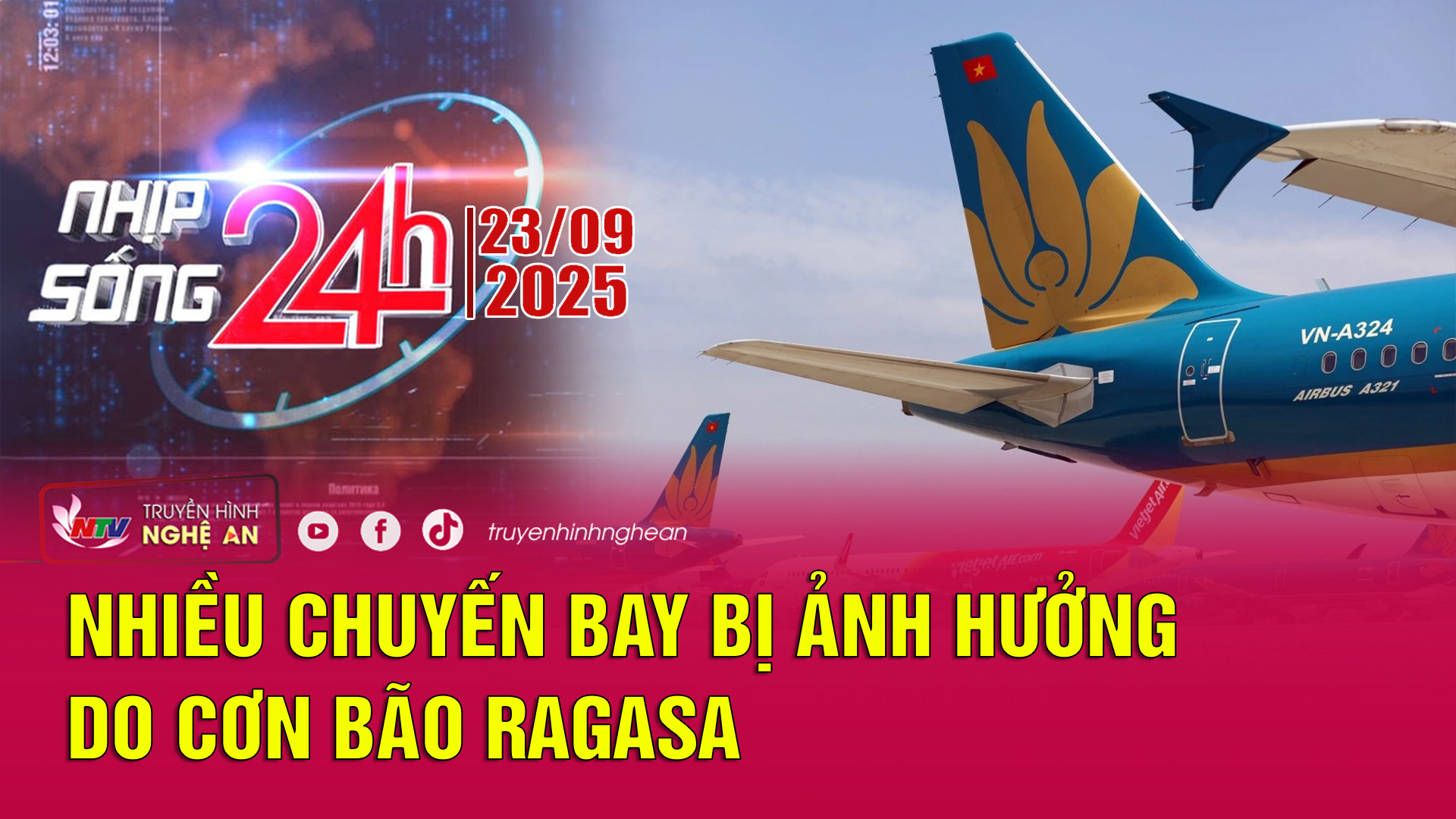 PG88.com Win PG 88 Online 24h - 23/09/2025: Nhiều chuyến bay bị ảnh hưởng do cơn bão Ragasa