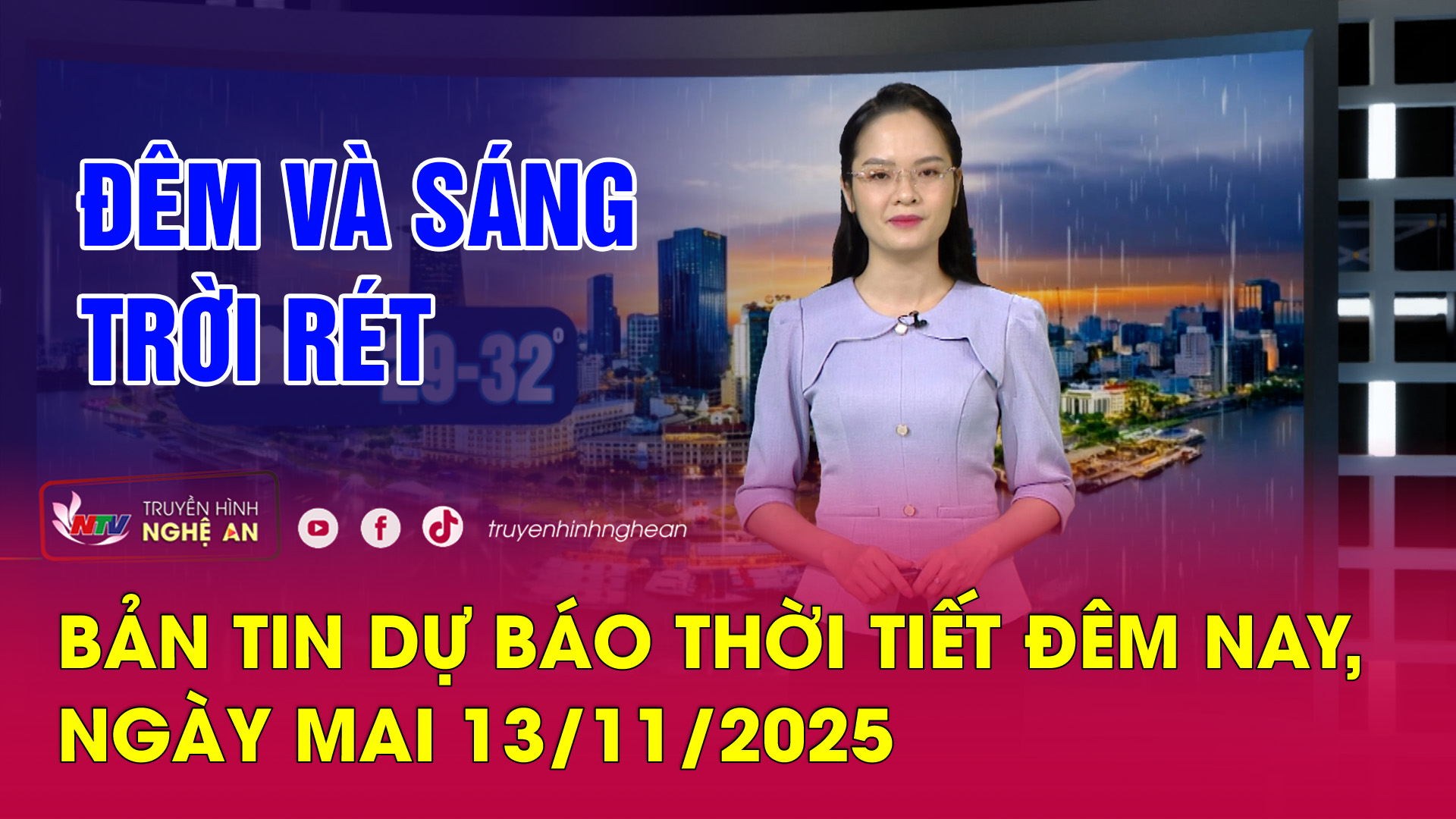 PG88.com Win Dự báo thời tiết đêm nay, ngày mai 13/11/2025