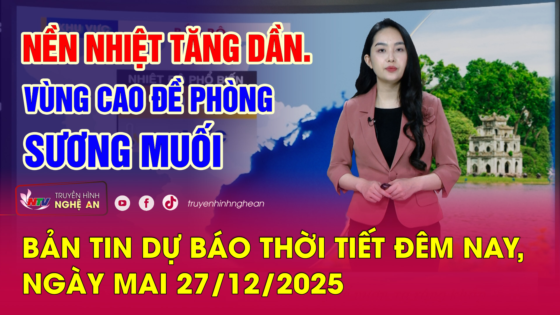 PG88.com Win Dự báo thời tiết đêm nay, ngày mai 27/12/2025
